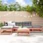 Preview: ARDEBO.de - 6-tlg. Garten-Lounge-Set mit Kissen Massivholz Douglasie