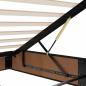 Preview: Ottoman-Bett mit Matratze Schwarz 120x200 cm Samt