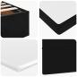 Preview: Ottoman-Bett mit Matratze Schwarz 120x200 cm Samt