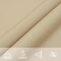 Preview: Sonnensegel Oxford-Gewebe Rechteckig 5x6 m Beige