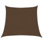 Preview: Sonnensegel 160 g/m² Trapezform Braun 4/5x4 m HDPE