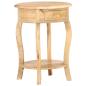 Preview: Beistelltisch 37x37x61 cm Massivholz Mango