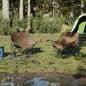 Preview: Campingstühle 2 Stk. mit Tasche Klappbar Braun