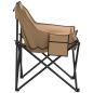 Preview: Campingstühle 2 Stk. mit Tasche Klappbar Braun