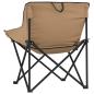 Preview: Campingstühle 2 Stk. mit Tasche Klappbar Braun