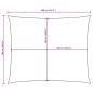 Preview: Sonnensegel Oxford-Gewebe Rechteckig 5x6 m Anthrazit