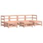 Preview: 7-tlg. Garten-Lounge-Set mit Kissen Massivholz Douglasie