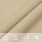 Preview: Sonnensegel Oxford-Gewebe Rechteckig 6x8 m Beige