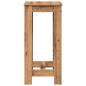 Preview: Bartisch Artisan-Eiche 51x50x103,5 cm Holzwerkstoff