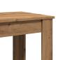 Preview: Bartisch Artisan-Eiche 51x50x103,5 cm Holzwerkstoff
