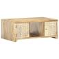 Preview: ARDEBO.de - Couchtisch 90x50x35 cm Mango Massivholz