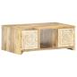 Preview: Couchtisch 90x50x35 cm Mango Massivholz