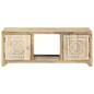 Preview: Couchtisch 90x50x35 cm Mango Massivholz