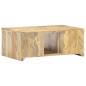Preview: Couchtisch 90x50x35 cm Mango Massivholz