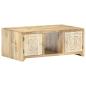 Preview: Couchtisch 90x50x35 cm Mango Massivholz