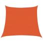 Preview: Sonnensegel 160 g/m² Trapezform Orange 4/5x4 m HDPE