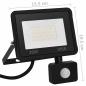 Preview: LED-Fluter mit Sensor 30 W Kaltweiß
