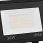 Preview: LED-Fluter mit Sensor 30 W Kaltweiß