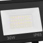 Preview: LED-Fluter mit Sensor 30 W Kaltweiß