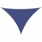 Preview: Sonnensegel Oxford-Gewebe Dreieckig 3x3x4,24 m Blau