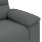 Preview: 2-Sitzer-Sofa Dunkelgrau 120 cm Stoff