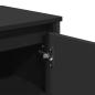 Preview: Waschbeckenunterschrank Schwarz 91x35x60 cm Holzwerkstoff
