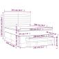 Preview: Boxspringbett mit Matratze Creme 140x200 cm Stoff