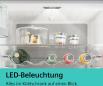 Preview: Siemens KI82LNSE0 iQ100 Einbaukühlschrank mit Gefrierfach, Nischenhöhe 177,5 cm, 280 L, Schleppscharnier, super Cooling, safety Glas, vario Zone