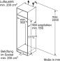 Preview: Siemens KI82LNSE0 iQ100 Einbaukühlschrank mit Gefrierfach, Nischenhöhe 177,5 cm, 280 L, Schleppscharnier, super Cooling, safety Glas, vario Zone