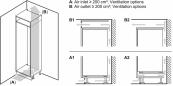 Preview: Siemens KI82LNSE0 iQ100 Einbaukühlschrank mit Gefrierfach, Nischenhöhe 177,5 cm, 280 L, Schleppscharnier, super Cooling, safety Glas, vario Zone