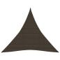 Preview: ARDEBO.de - Sonnensegel 160 g/m² Braun 6x6x6 m HDPE