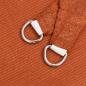 Preview: Sonnensegel 160 g/m² Quadratisch Orange 4,5x4,5 m HDPE