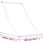 Preview: Markise Einziehbar Creme 100x150 cm Stoff und Stahl