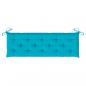 Preview: Gartenbank-Auflage Türkis 150x50x7 cm Oxford-Gewebe