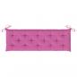 Preview: Gartenbank-Auflage Rosa 150x50x7 cm Oxford-Gewebe