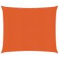 Preview: Sonnensegel 160 g/m² Orange 2x2 m HDPE