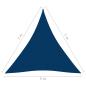 Preview: Sonnensegel Oxford-Gewebe Dreieckig 5x7x7 m Blau