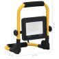Preview: LED-Fluter mit Handgriff 30 W Kaltweiß