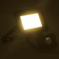 Preview: LED-Fluter mit Sensor 20 W Warmweiß