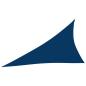 Preview: Sonnensegel Oxford-Gewebe Dreieckig 4x5x6,4 m Blau