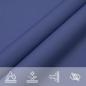 Preview: Sonnensegel Oxford-Gewebe Dreieckig 4x5x6,4 m Blau