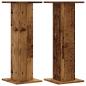 Preview: Pflanzenständer 2 Stk. Altholz-Optik 30x30x80 cm Holzwerkstoff