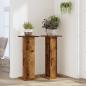 Preview: Pflanzenständer 2 Stk. Altholz-Optik 30x30x80 cm Holzwerkstoff