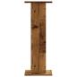 Preview: Pflanzenständer 2 Stk. Altholz-Optik 30x30x80 cm Holzwerkstoff