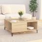 Preview: Couchtisch Sonoma-Eiche 80x80x36,5 cm Holzwerkstoff