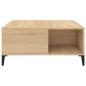 Preview: Couchtisch Sonoma-Eiche 80x80x36,5 cm Holzwerkstoff