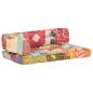 Preview: Palettensofa-Auflage Mehrfarbig Stoff Patchwork