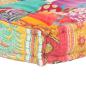 Preview: Palettensofa-Auflage Mehrfarbig Stoff Patchwork