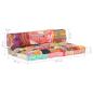 Preview: Palettensofa-Auflage Mehrfarbig Stoff Patchwork