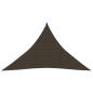 Preview: ARDEBO.de - Sonnensegel 160 g/m² Braun 2,5x2,5x3,5 m HDPE